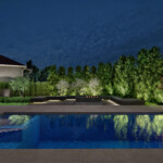 3D rendering of outdoor landscape